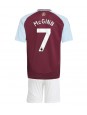 Aston Villa John McGinn #7 Hjemmedraktsett Barn 2024-25 Korte ermer (+ bukser)